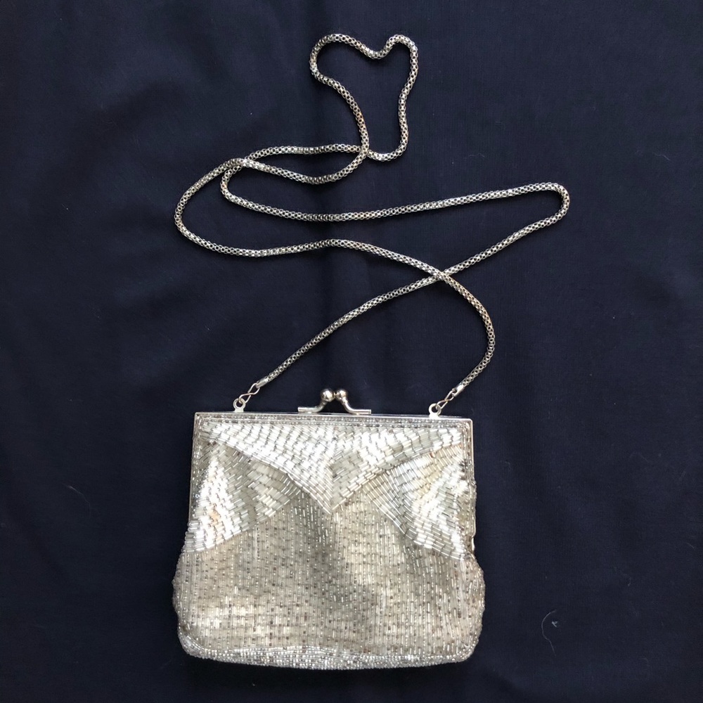 beaded vintage purse